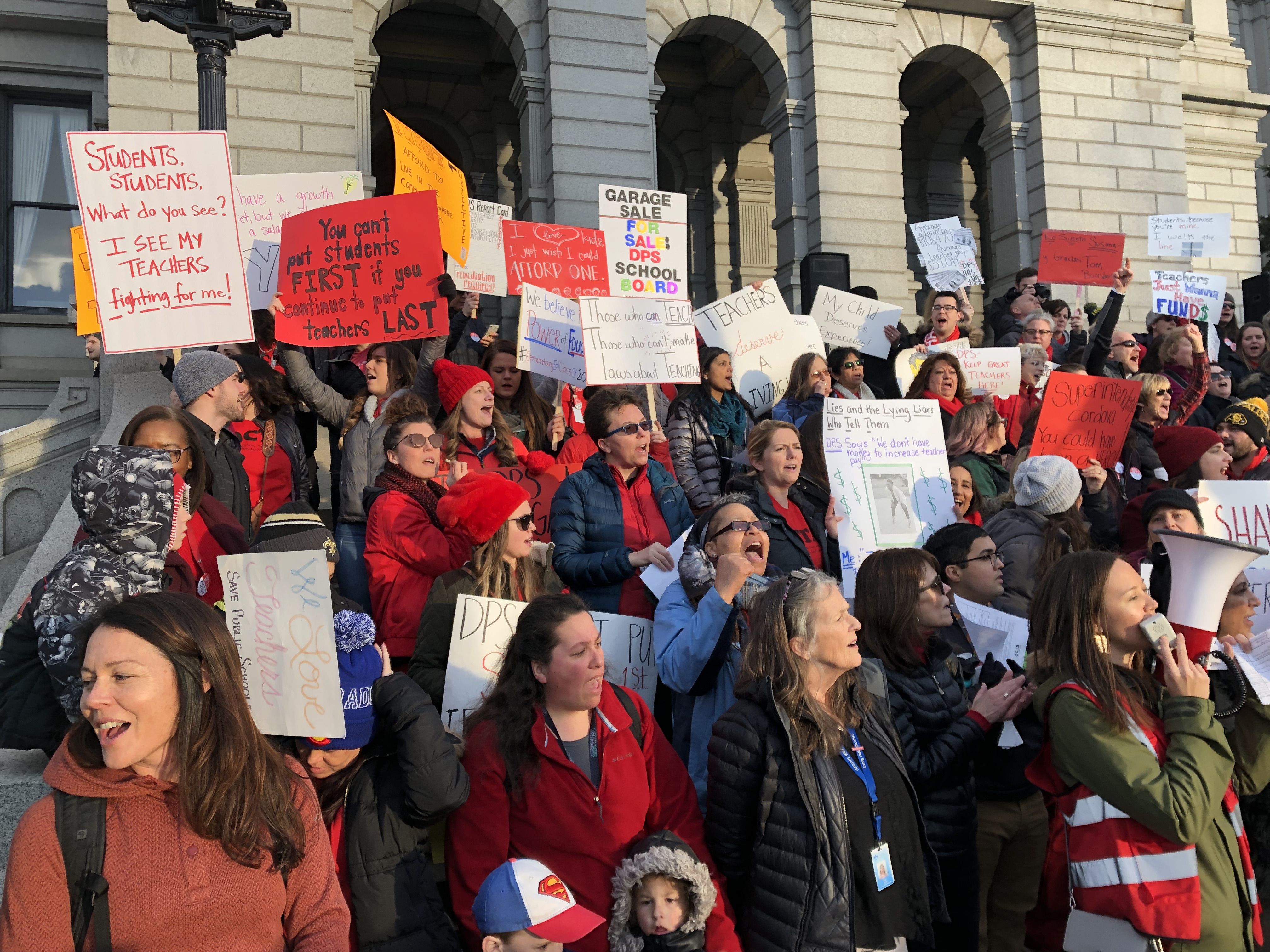 Co. Education Rally Colorado teachers plan to rally at the Capitol again this year — and at ...