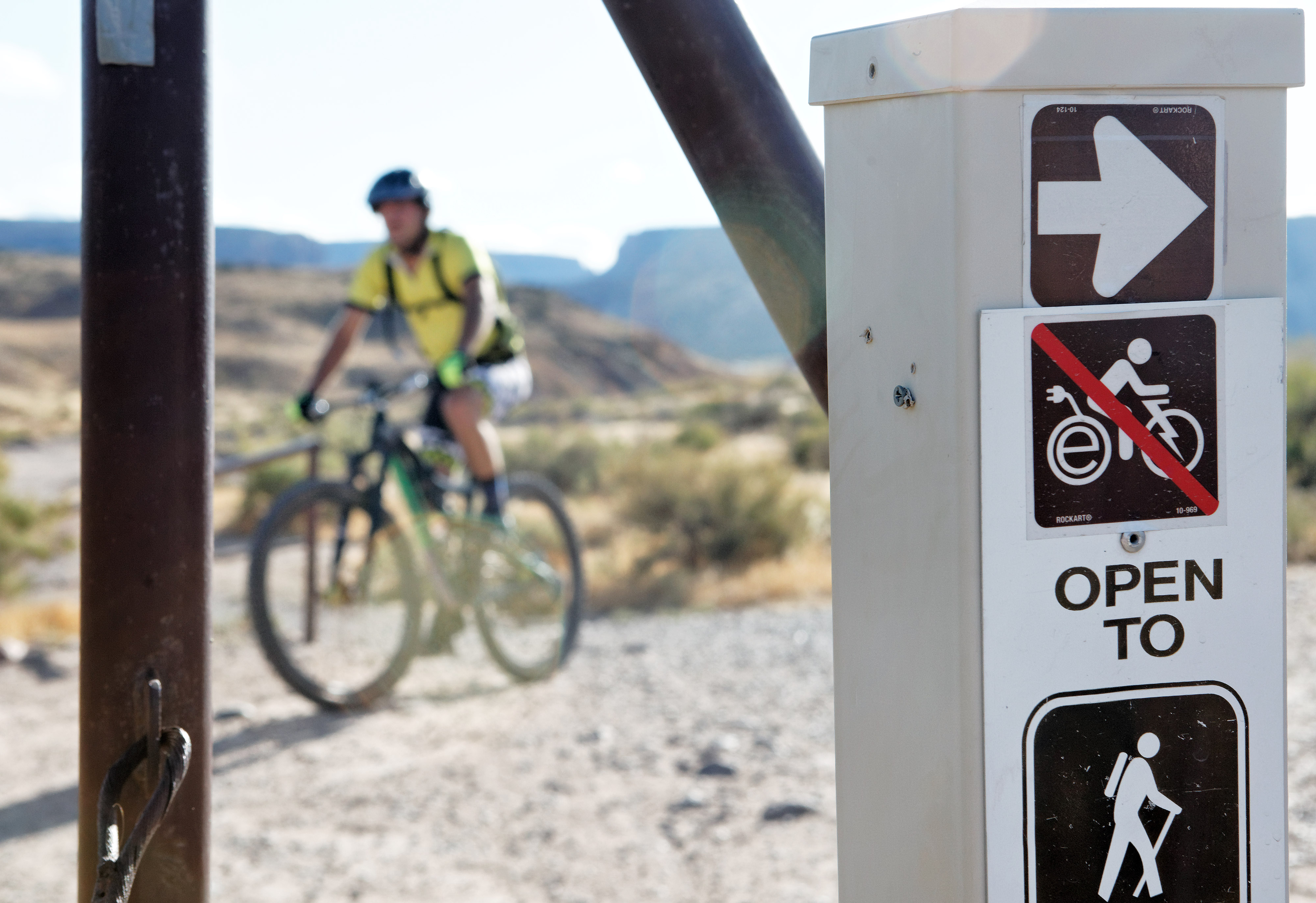 As the BLM in Moab opens hundreds of miles of trails to e-bikes, Colorado land managers also weigh expansion