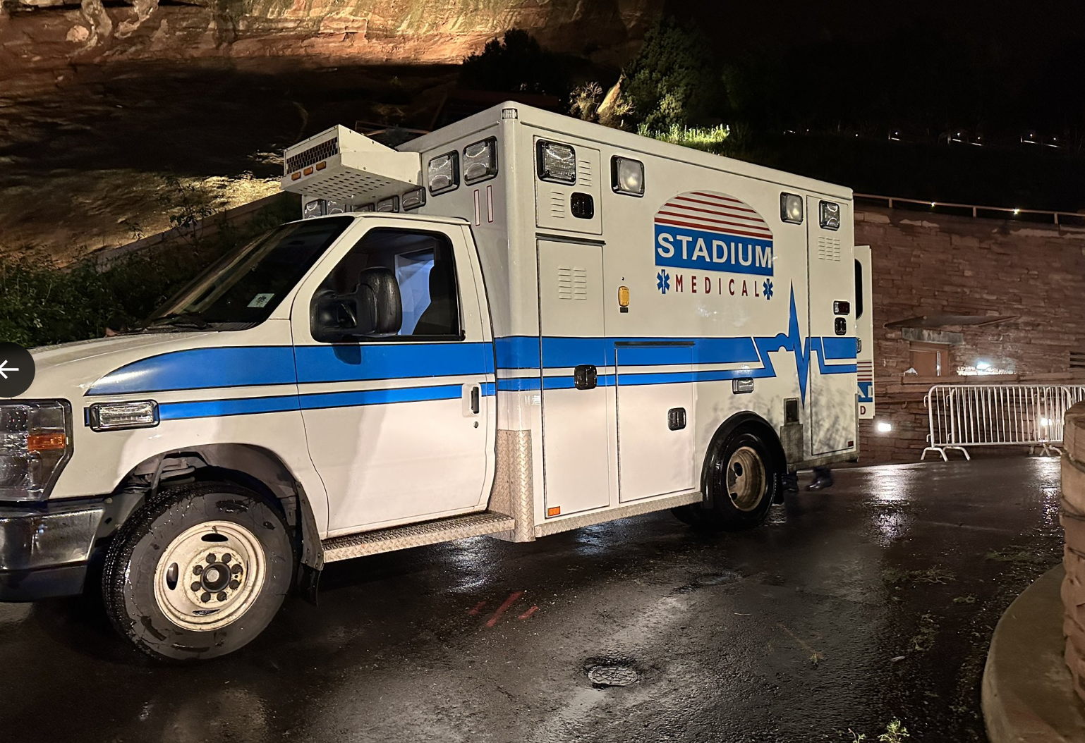 Roughly 100 people hurt — including 7 who were taken to hospital — after hailstorm at Red Rocks