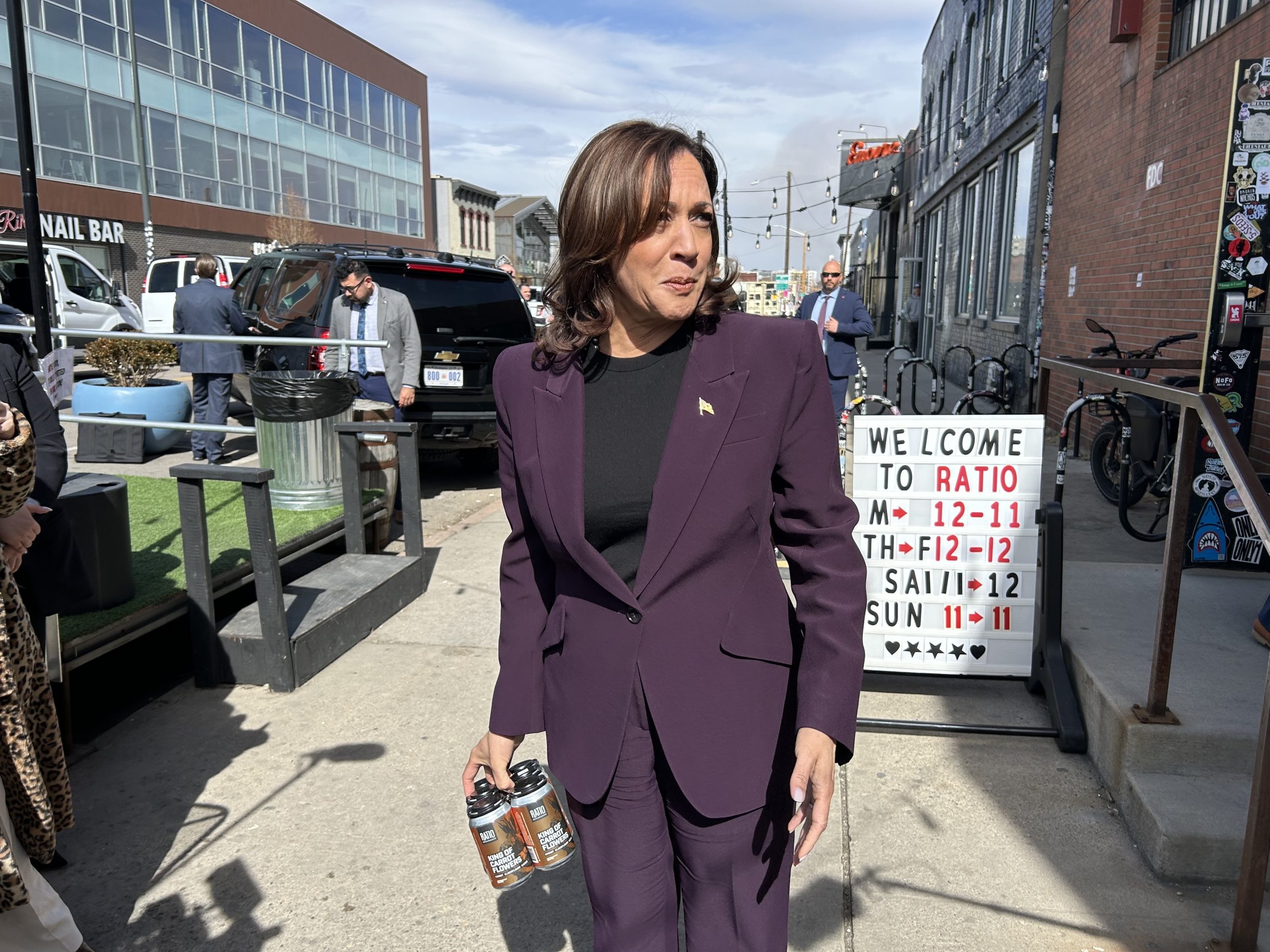 Kamala Harris woos Latinos, slams Trump at Colorado stop