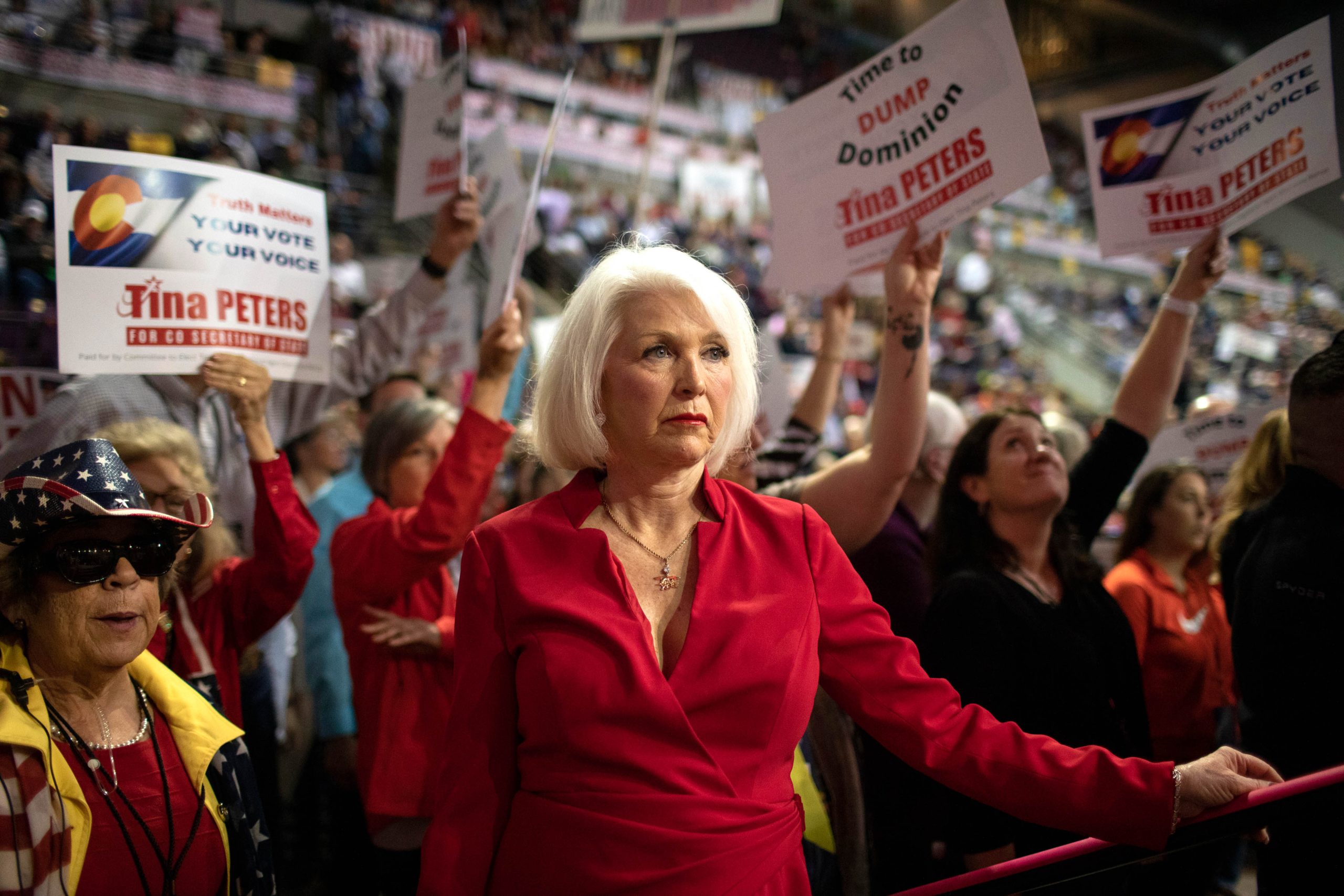 Colorado is “not currently seeking a transfer” of Tina Peters to federal custody