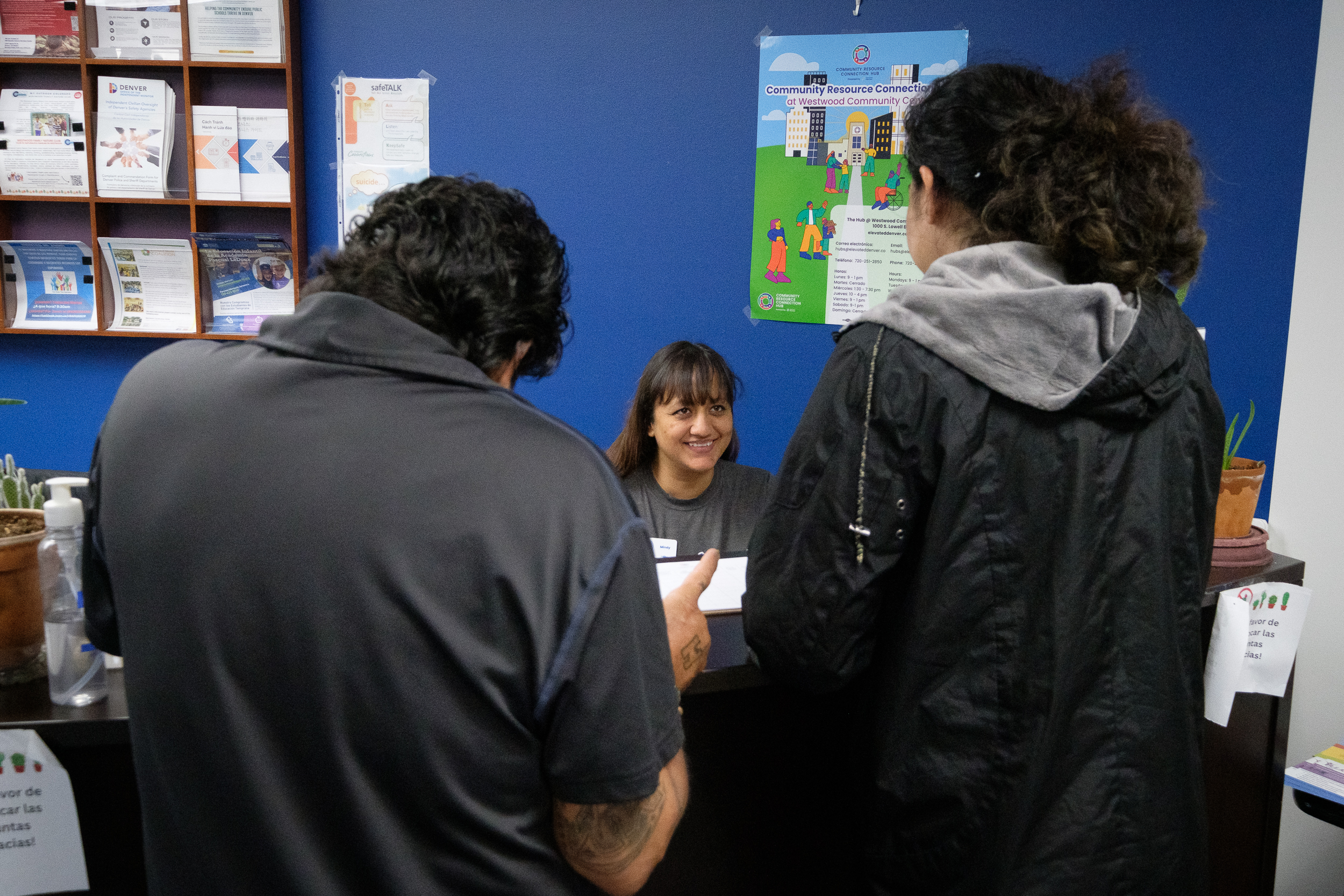 How a little help desk inside a Denver rec center is preventing homelessness