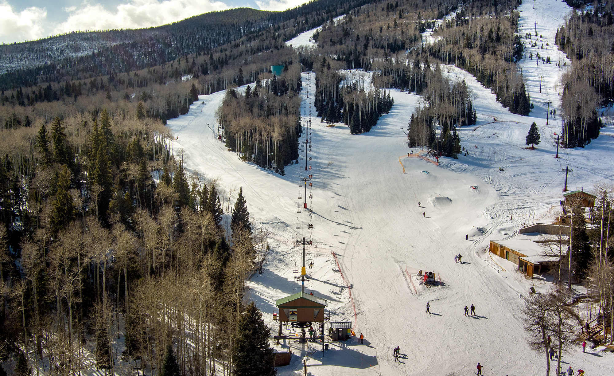 Cuchara Mountain Park loads skiers onto its chairlift for the first time in 25 years
