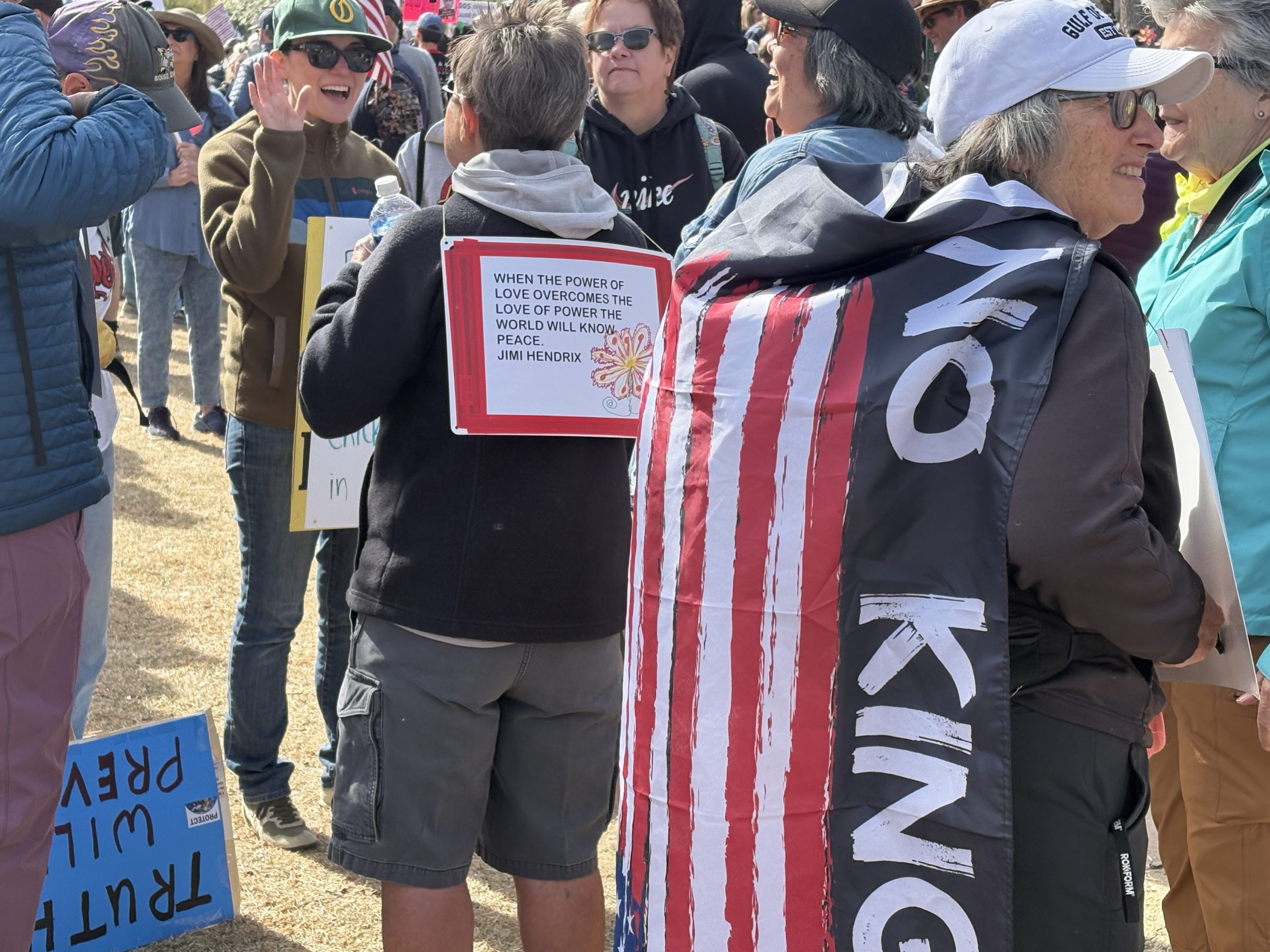 Colorado No Kings rallies draw thousands of cheering, flag-waving demonstrators across the state