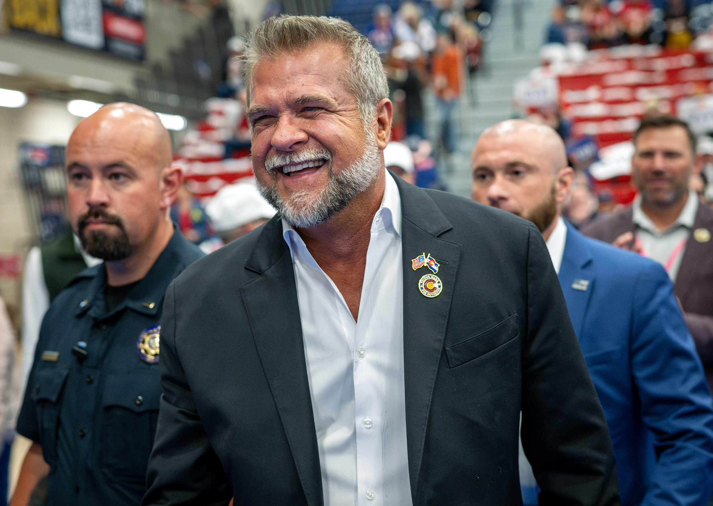 Victor Marx says he's being endorsed by Colorado's last Republican governor. That's not true — yet.