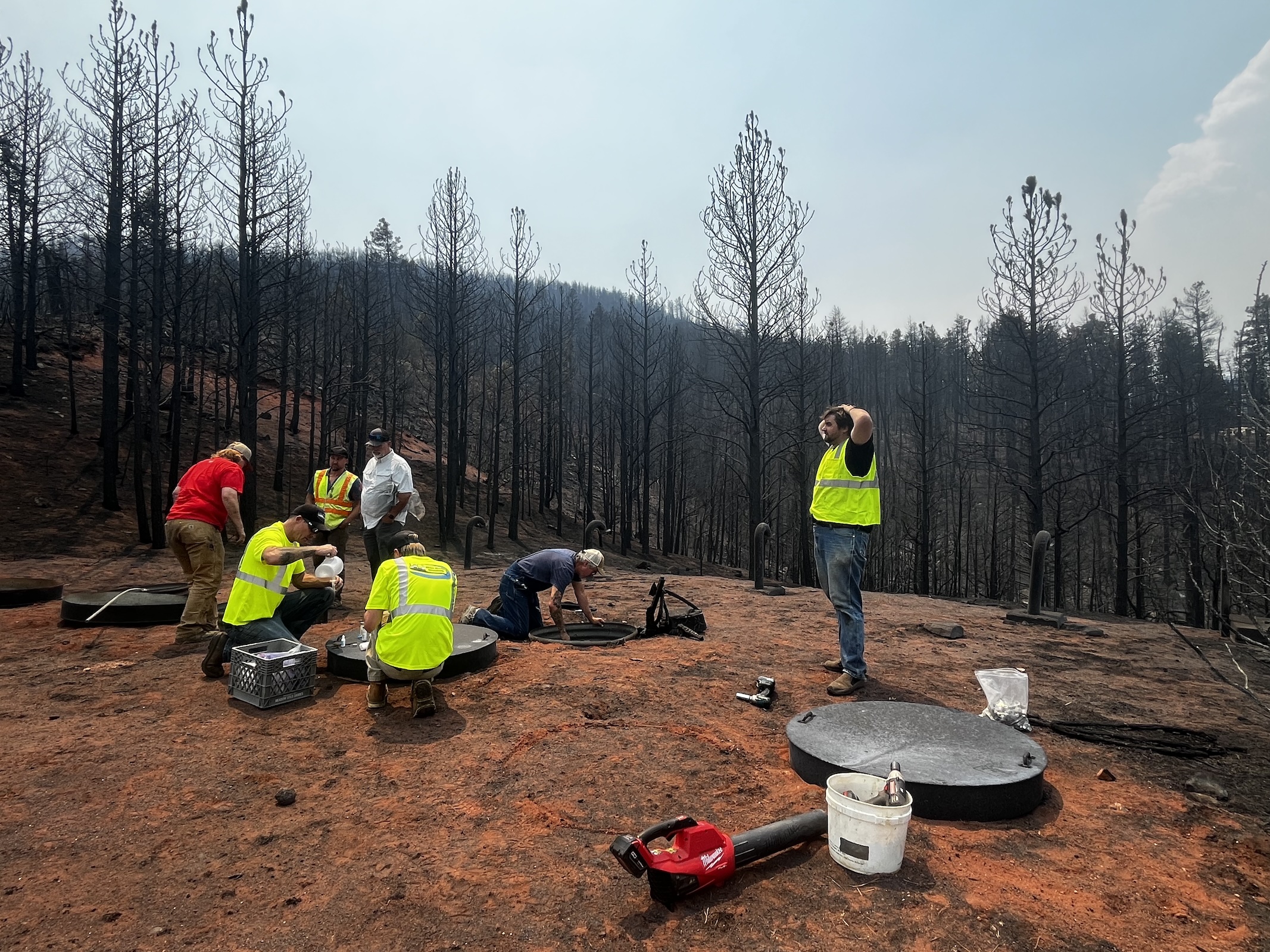 Wildfires scorch Colorado as crews race to fortify containment lines