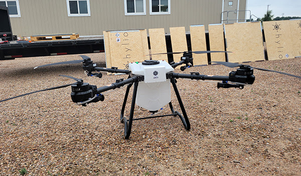A weed-killing drone is helping protect Colorado's wild turkey habitat